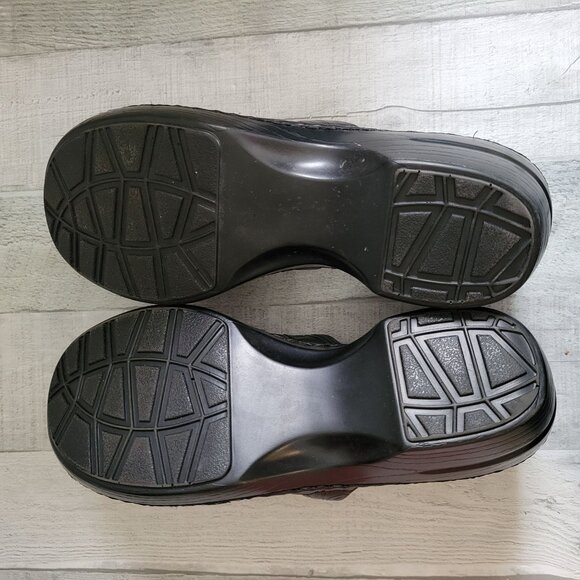 G.H. Bass & Co. Womens 9M Black Embossed Paisley Sheena Slip-On Loafers - Picture 6 of 6